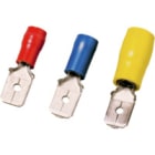 WEIDMULLER - Capocorda (presa piatta) con isolamento presente, per cavi fino a 1 mm² di sezione, colore rosso FSKI/0,5-1,0/288.