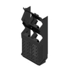 WEIDMULLER - Elemento laterale (custodia modulare), Larghezza: 45.3, IP20 installato, Plastica, nero CH20M45 S RPSC/2PSC BK 2010.