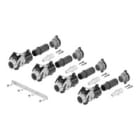 WEIDMULLER - Connettore HDC Serie HighPower IP68 bloccato HP550 KIT 4M120.