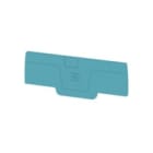 WEIDMULLER - Piastra terminale 75.55mm x 2.1mm blu AEP 4C 2.5 BL