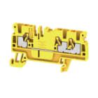WEIDMULLER - Morsetto PUSH IN 2.5 mm² A3C YL