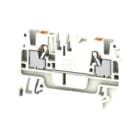 WEIDMULLER - Morsettiera passante PUSH IN bianco 2.5 mm² 24 A 800 V Numero di collegamenti: 2 Numero di piani: 1 TS 35 V-0 Wemid 130 °C A2C 2.5 WT.