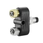 WEIDMULLER - Adattatore, 3 poli, Codifica M8 = nessuno SAI-Y-3/3 M8-M8.