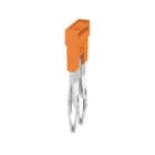 WEIDMULLER - Morsetto innestato arancione 24A, 2 poli, passo 5.10mm, isolato, larghezza 7.9mm ZQV 2.5N/2.