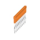 WEIDMULLER - Morsetto innestato arancione 24A 9 poli passo 5.10mm isolato larghezza 43.6mm ZQV 2.5N/9.