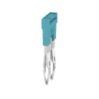 WEIDMULLER - Morsetto innestato blu 24A, 2 poli, passo 5.10mm, isolato, larghezza 7.9mm ZQV 2.5N/2 BL.