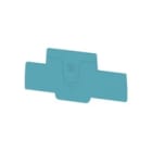 WEIDMULLER - Piastra terminale 88.25mm x 2.1mm blu AEP 2T 2.5 BL