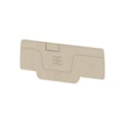 WEIDMULLER - Piastra terminale 59.61 mm x 2.1 mm Beige scuro AEP 3C 1.5
