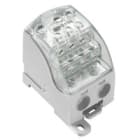 WEIDMULLER - Morsetto ripartitore di potenziale, collegamento a vite, grigio chiaro, 400 A, 1000 V, numero di piani: 1, piastra di montaggio TS 35, V-0, Wemid WPD 108 1X120/2X35+3X25+4X16 GY.