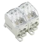 WEIDMULLER - Morsetto ripartitore di potenziale, collegamento a vite, grigio chiaro, 164 A, 1000 V, numero di piani: 1, piastra di montaggio TS 35, V-0, Wemid WPD 204 2X25/4X16+6X10 2XGY.