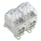 WEIDMULLER - Morsetto ripartitore di potenziale, collegamento a vite, grigio chiaro, 214 A, 1000 V, numero di piani: 1, piastra di montaggio, TS 35, V-0, Wemid WPD 205 2X35/4X25+6X16 2XGY.