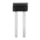 WEIDMULLER - Morsetto nero per collegamento trasversale, con 2 poli e passo di 5.10 mm. Isolato e largo 10.14 mm. Codice: WQB B/2.