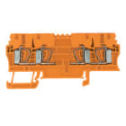 WEIDMULLER - Morsetto Molla Autobloccante 2.5 mm² ZDU 2.5/2X2AN OR.