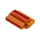 WEIDMULLER - Connettori per circuito stampato, 160V, 12A, Passo 3.50mm, 1.5mm², 8 poli, Collegamento a vite, Box BL 3.50/08/90F SN OR BX. 1639070000