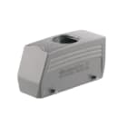 WEIDMULLER - Custodia con connettori a innesto industriali, entrata cavo dall'alto, gancio trasversale in basso, dimensioni: 8, IP65, HDC 24B TOBU 1PG29G.