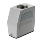 WEIDMULLER - Custodia con entrata cavo dall'alto e connettore, gancio longitudinale in basso, HDC 15A TOLU 1PG21G.