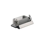 WEIDMULLER - Custodia HDC 10A ALU, Connettori a innesto industriali, Base passante, Gancio longitudinale in basso, Grandezza: 2, IP65 (in condizione innestata)