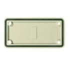 WEIDMULLER - Copertura in Plastica, Colori: Grigio ABD-4-GR.