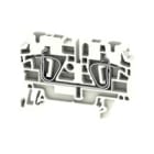 WEIDMULLER - Morsettiera passante molla autobloccante bianco 4 mm² 32 A 800 V 2 collegamenti 1 piano TS 35 V-0 Wemid 120 °C ZDU 4 WS. 1683640000