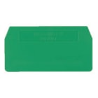 WEIDMULLER - Parete di separazione, Piastra terminale e intermedia, 59.5x30.5 mm ZAP/TW 1 GN.