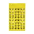 WEIDMULLER - Dispositivi autoadesivi 14 mm Symbol-Pack 14x14 Erde.