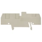 WEIDMULLER - Piastra terminale 82.5mm x 2.5mm Beige scuro ZAP ZKBD/ZKSD.