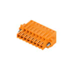 WEIDMULLER - Connettori per circuito stampato 160V 14.5A Passo 3.50mm 1.5mm² 8 poli Molla autobloccante BLZF 3.50/08/180F SN OR BX.