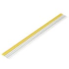 WEIDMULLER - Morsetto innestato giallo 24A, 50 poli, passo 5.10mm, isolato, larghezza 2.8mm ZQV 2.5/50.