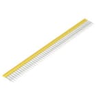 WEIDMULLER - Morsetto innestato giallo 24A, 50 poli, passo 5.10mm, isolato, larghezza 2.8mm ZQV 2.5/50.