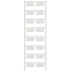 WEIDMULLER - Siglatura dispositivi, Larghezza 27 mm, poliammide 66 bianco, Campo temperature impiego -40...100 °C SM 27/12.5 MC NE WS. 1699840000