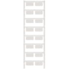 WEIDMULLER - Siglatura dispositivi, Larghezza 27 mm, poliammide 66 bianco, Campo temperature impiego -40...100 °C SM 27/12.5 MC NE WS.