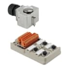 WEIDMULLER - Distributore sensori attuatori, Modulo completo, Versione calotta con uscita M25, SAI-4-MHD-4P M12.