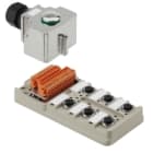 WEIDMULLER - Distributore per sensori e attuatori, Modulo completo, Versione calotta con uscita M20 SAI-6-MH-4P M12.