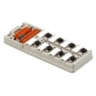 WEIDMULLER - Ripartitore passivo sensore-attuatore (senza cavo), elemento di base, parte inferiore del ripartitore a calotta, numero prese di contatto: 8, numero d' e SAI-8-M 4P M12 UT.