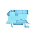 WEIDMULLER - Morsetto componibile per il conduttore di neutro, collegamento a vite, barra collettrice, 35N 10X3, 400V, 125A, TS35, blu.