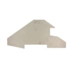 WEIDMULLER - Piastra terminale 94.98 mm x 1.5 mm Beige scuro ZDL2.5S.