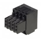 WEIDMULLER - Connettori per circuito stampato, 160V, 10.3A, Passo 3.50mm, 1mm², 8 poli, Molla autobloccante, Box B2L 3.50/08/180 SN BK BX.