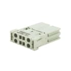 WEIDMULLER - Inserto modulo, Serie Modulo ConCept, Molla autobloccante HDC-CM-4BZF AG.