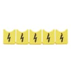 WEIDMULLER - Coperchio morsetto Wemid giallo ZAD 6/5.
