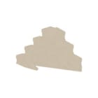 WEIDMULLER - Piastra terminale 101.1mm x 1.5mm Beige scuro ZAP ZMAK2.5