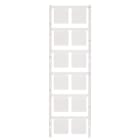 WEIDMULLER - Siglatura dispositivi, Larghezza 27 mm, poliammide 66 bianco, Campo temperature impiego -40...100 °C SM 27/27 MC NE WS.