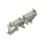 WEIDMULLER - Piedino a scatto (custodia sagomata) PA 66 grigio sasso RF 180 GR.