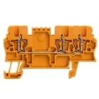 WEIDMULLER - Morsetto Molla Autobloccante 1.5 mm² ZDU 1.5/3AN OR.
