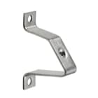 WEIDMULLER - Piede di montaggio per guida di supporto, argento, acciaio, M5, Larghezza: 18 mm TSTW5/M5 ZN.