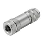 WEIDMULLER - Maschio Connettore femmina diritto Collegamento a vite SAIBM 5/8S M12 5P B-COD.