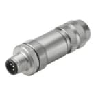 WEIDMULLER - Maschio Connettore diritto Collegamento vite SAISM 5/8S M12 5P B-COD.