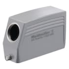 WEIDMULLER - Custodia con entrata cavo laterale, connettore e gancio longitudinale in basso HDC 64D TSLU 1M32G.