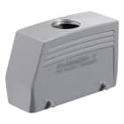 WEIDMULLER - Custodie, entrata cavo dall'alto, connettore, gancio trasversale in basso, HDC 64D TOBU 1M32G.
