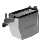 WEIDMULLER - Custodia con connettori a innesto industriali, base di prolunga, gancio longitudinale in basso, grandezza 6, IP65 in condizione innestata HDC 40D KLU 1M25G.