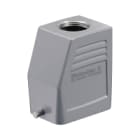 WEIDMULLER - Custodie, entrata cavo dall'alto, connettore, gancio longitudinale in basso, HDC 16D TOLU 1M25G.